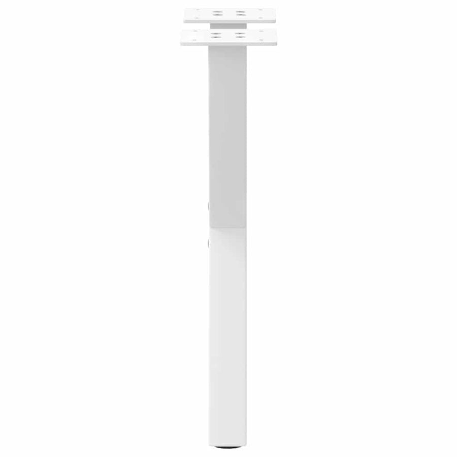 Salontafelpoten X-Vormig 38X(42-43) Cm Staal Wit 2