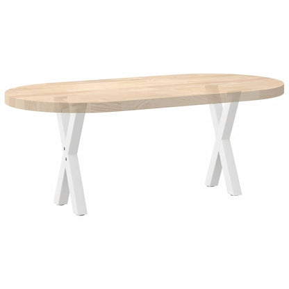 Salontafelpoten X-Vormig 38X(42-43) Cm Staal Wit 2