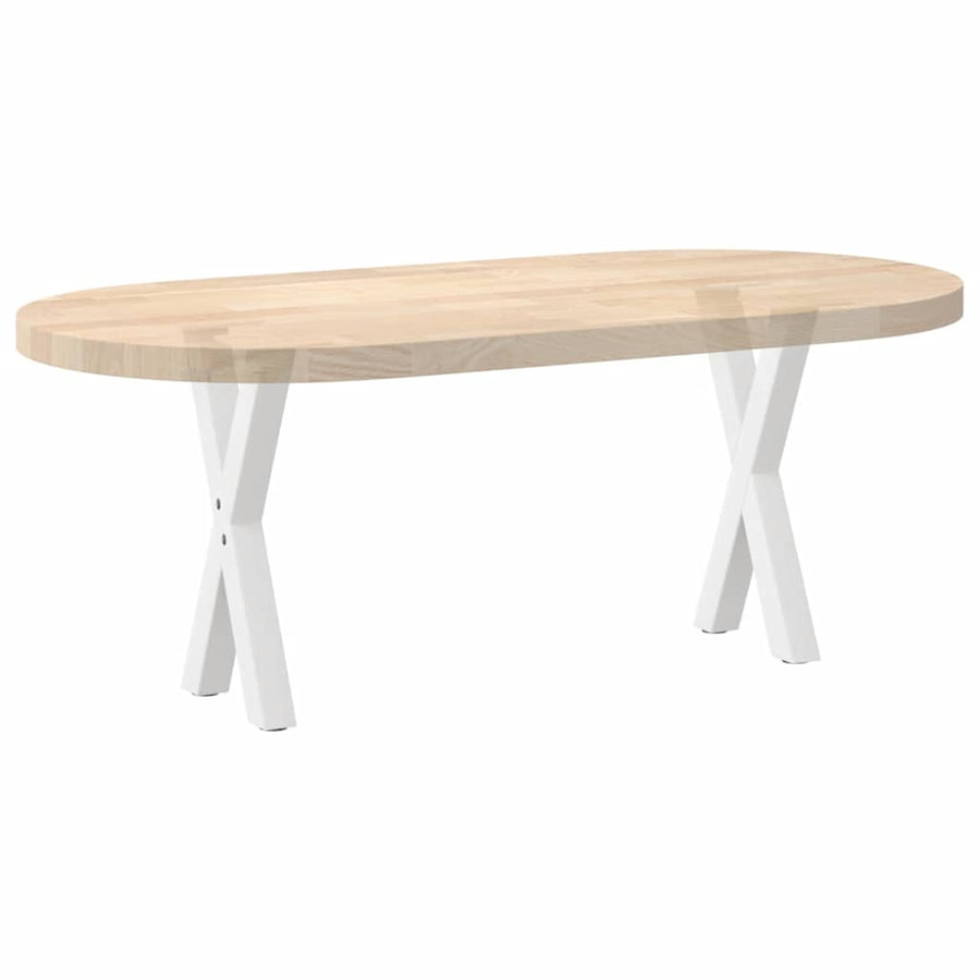 Salontafelpoten X-Vormig 38X(42-43) Cm Staal Wit 2