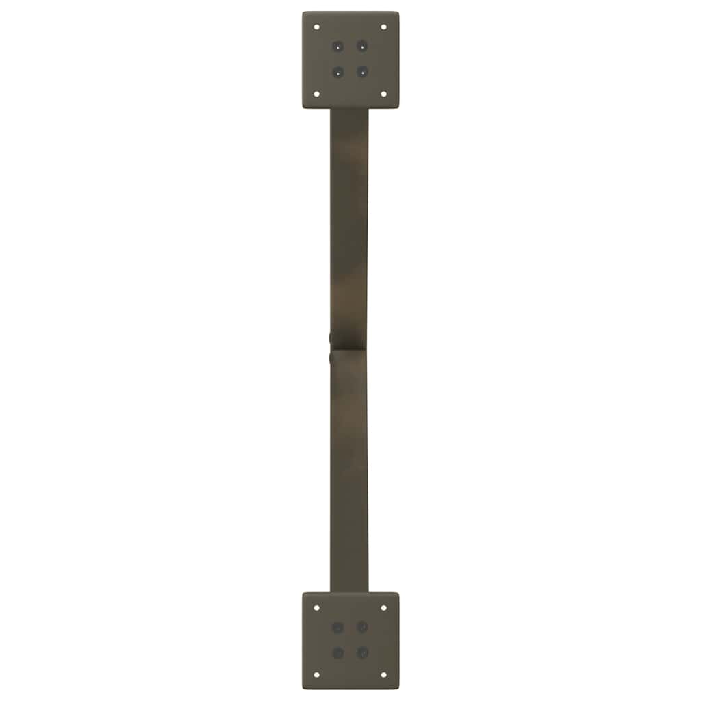 Salontafelpoten X-Vormig 70X(42-43) Cm Staal Naturel 70 x (42-43) cm (40 mm)