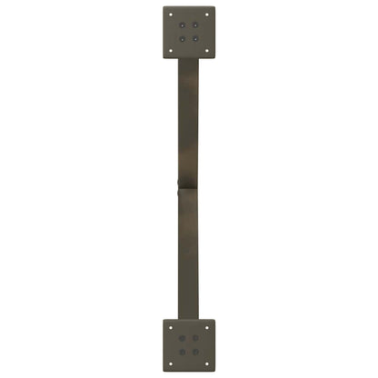 Salontafelpoten X-Vormig 70X(42-43) Cm Staal Naturel 70 x (42-43) cm (40 mm)