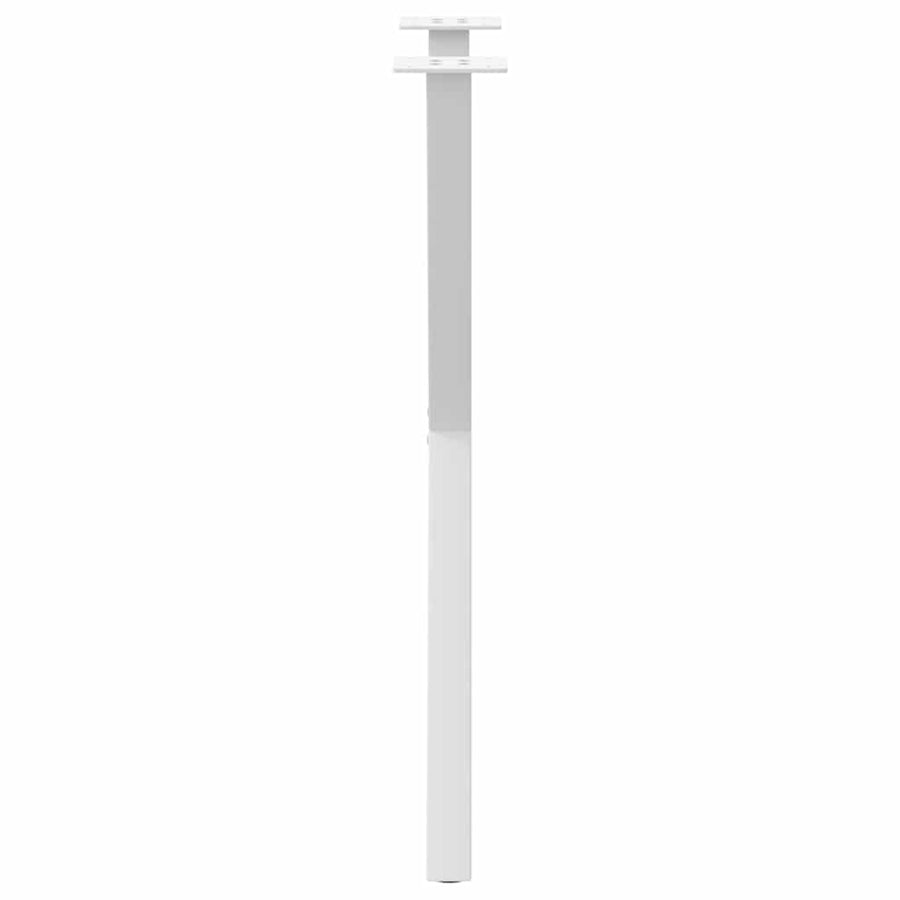 Eettafelpoten X-Vormig 50X(72-73) Cm Staal Wit 50 x (72-73) cm (40 mm)