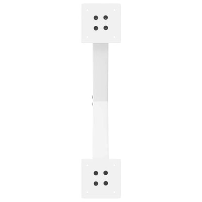 Eettafelpoten X-Vormig 50X(72-73) Cm Staal Wit 50 x (72-73) cm (40 mm)