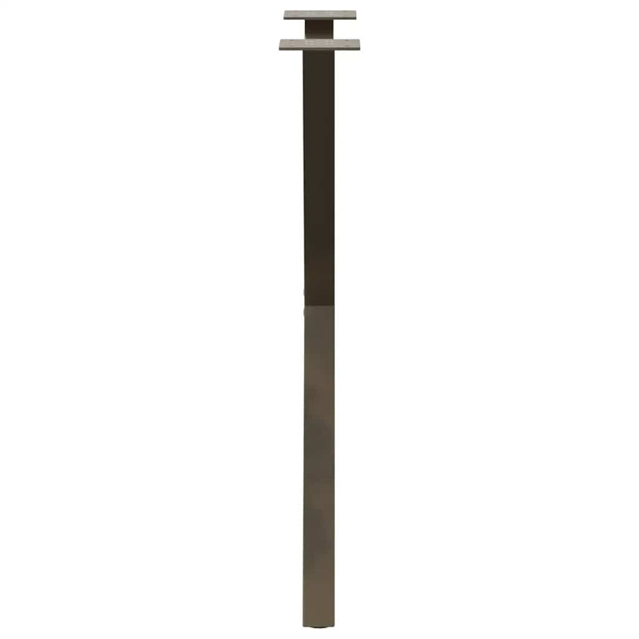 Eettafelpoten X-Vormig 57X(72-73) Cm Staal Naturel 57 x (72-73) cm (40 mm)