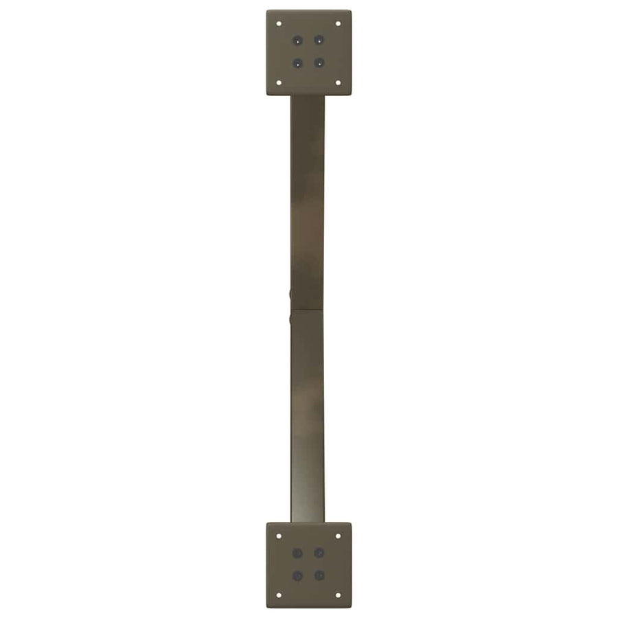 Eettafelpoten X-Vormig 80X(72-73) Cm Staal Naturel 80 x (72-73) cm (40 mm)