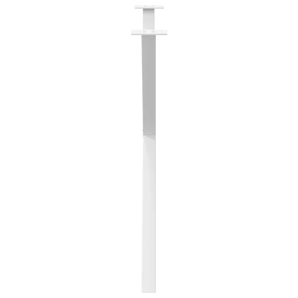 Eettafelpoten X-Vormig 90X(72-73) Cm Staal Wit 2