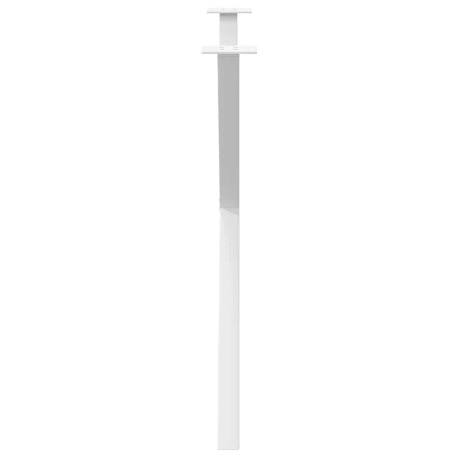 Eettafelpoten X-Vormig 90X(72-73) Cm Staal Wit 2