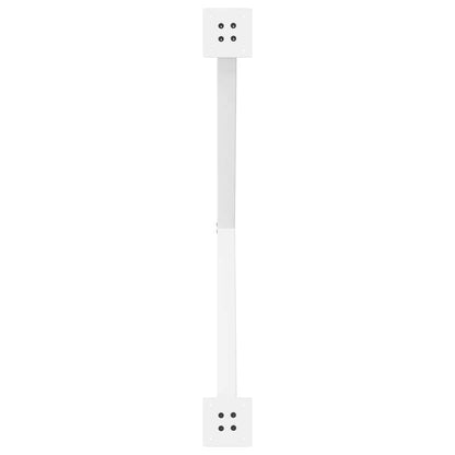 Eettafelpoten X-Vormig 90X(72-73) Cm Staal Wit 2