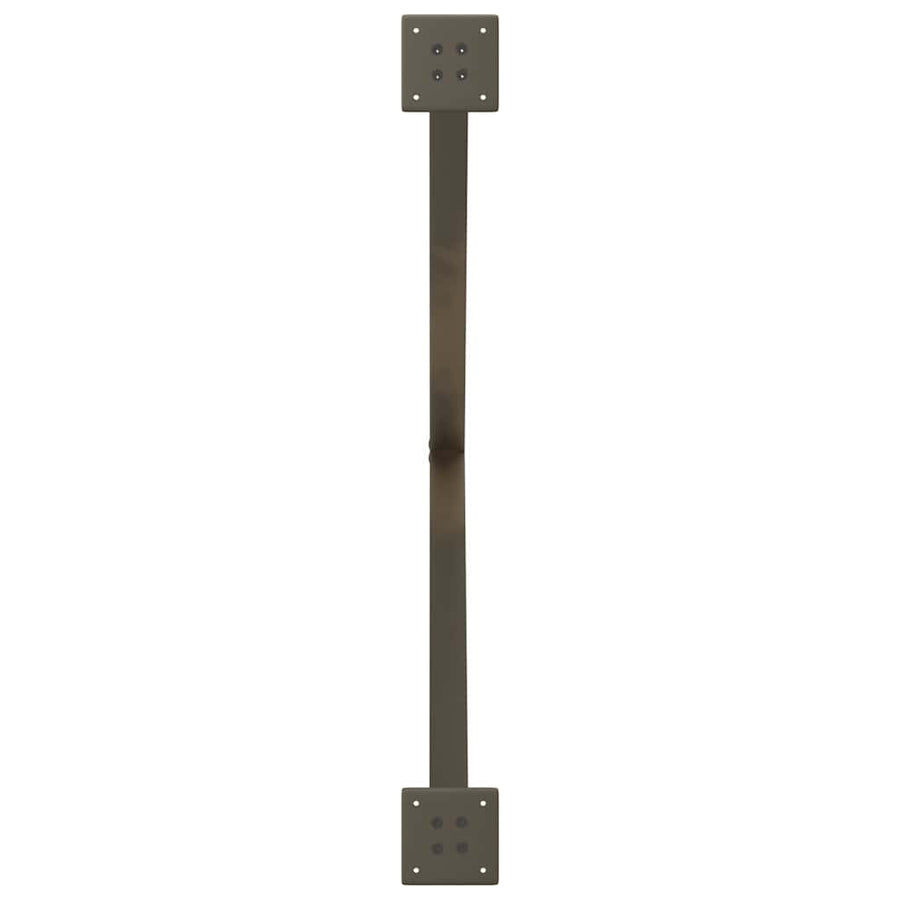 Eettafelpoten X-Vormig 90X(72-73) Cm Staal Naturel 90 x (72-73) cm (40 mm)