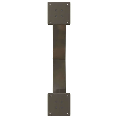 Salontafelpoten X-Vormig 70X(30-31) Cm Staal Naturel 2 70 x (30-31) cm (80 mm)