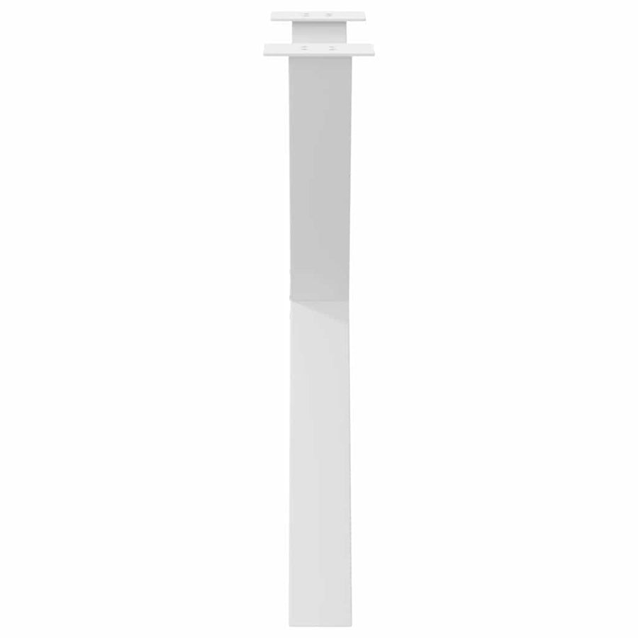 Eettafelpoten X-Vormig 70X(72-73) Cm Staal Wit 3
