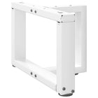 Coffee table legs 2 pcs T-shaped 40x25x(30-31) cm steel white