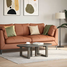 Salontafelpoten 2 St T-Vormig Staal Naturel 50 x 25 x (30-31) cm