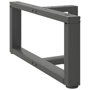 Coffee table legs 2 pcs T-shaped 60x25x(30-31) cm steel anthracite