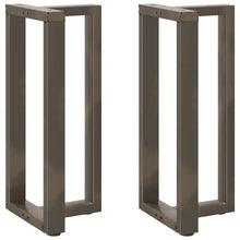 Bartafelpoten T-Vormig Staal Naturel 50 x 35 x (90-91) cm