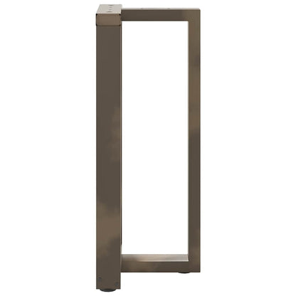 Bartafelpoten T-Vormig Staal Naturel 50 x 35 x (90-91) cm