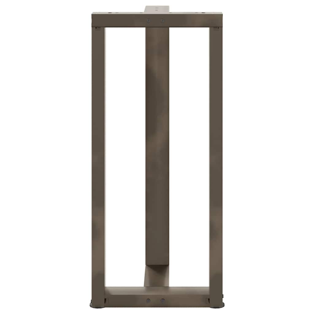 Bartafelpoten T-Vormig Staal Naturel 50 x 35 x (90-91) cm