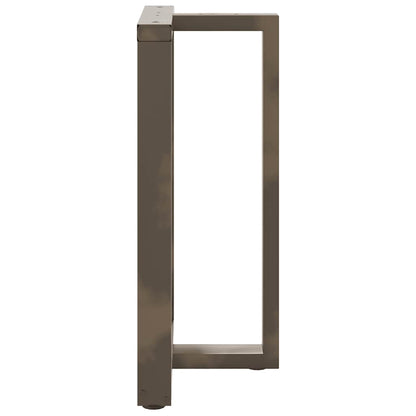 Bartafelpoten T-Vormig Staal Naturel 60 x 35 x (90-91) cm