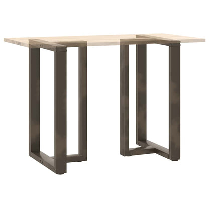 Bartafelpoten T-Vormig Staal Naturel 60 x 35 x (90-91) cm