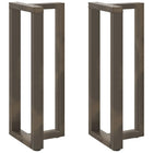 Bartable Legs T-Shaped Steel Natural 40 x 35 x (100-101) cm