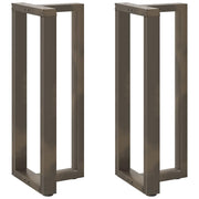 Bartable Legs T-Shaped Steel Natural 40 x 35 x (100-101) cm