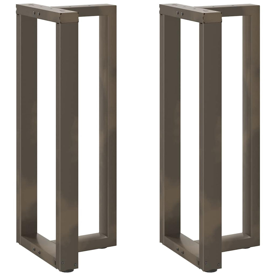 Bartafelpoten T-Vormig Staal Naturel 40 x 35 x (100-101) cm
