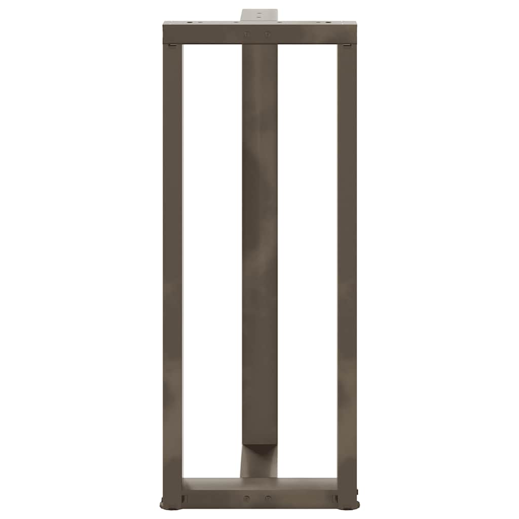 Bartafelpoten T-Vormig Staal Naturel 40 x 35 x (100-101) cm