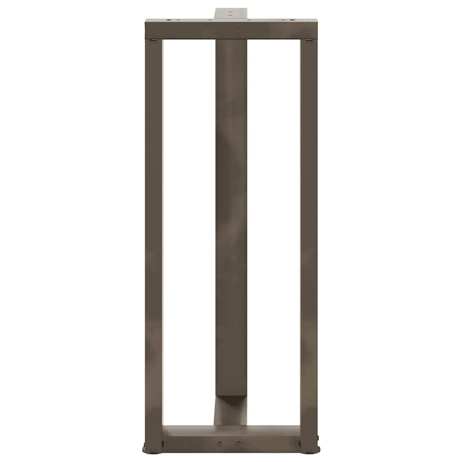 Bartafelpoten T-Vormig Staal Naturel 40 x 35 x (100-101) cm