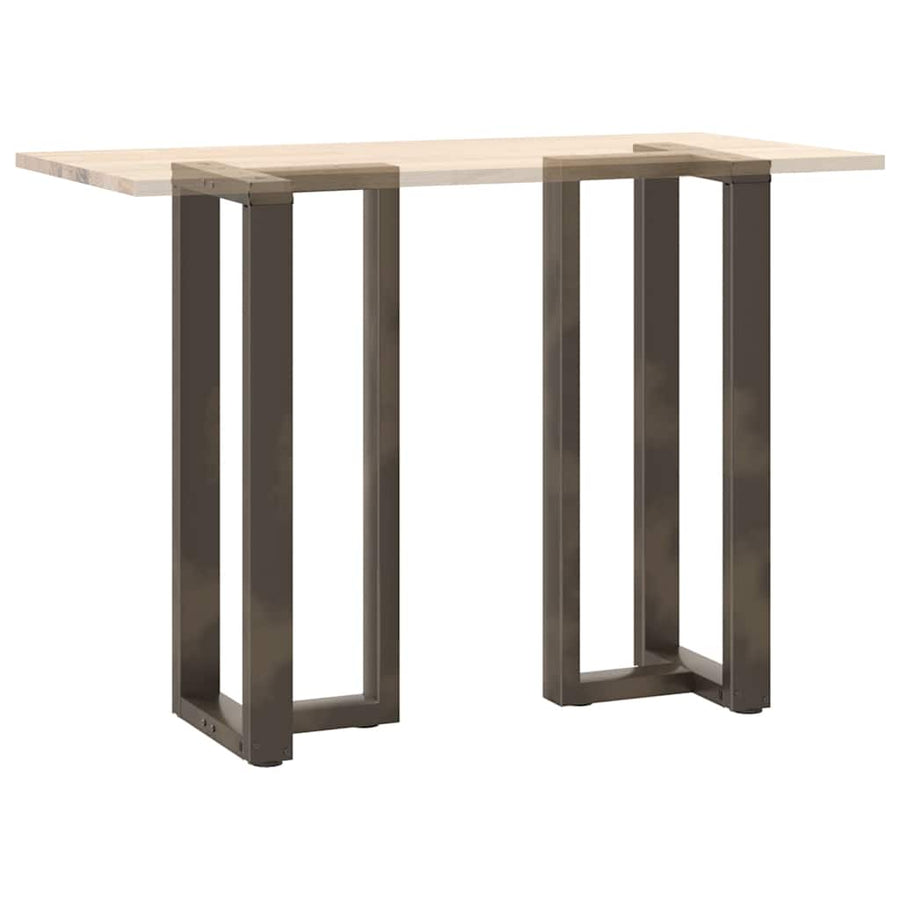 Bartafelpoten T-Vormig Staal Naturel 40 x 35 x (100-101) cm