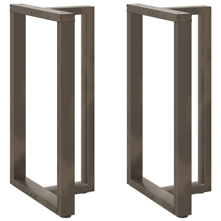 Bartafelpoten T-Vormig Staal Naturel 60 x 35 x (100-101) cm