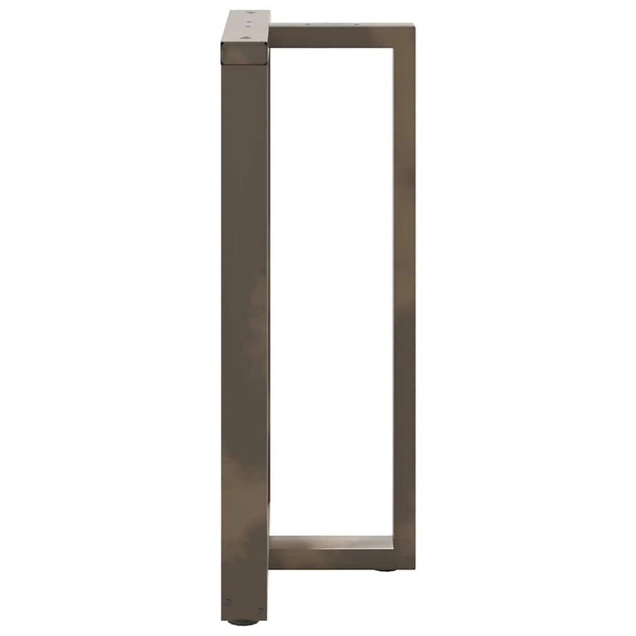 Bartafelpoten T-Vormig Staal Naturel 60 x 35 x (100-101) cm