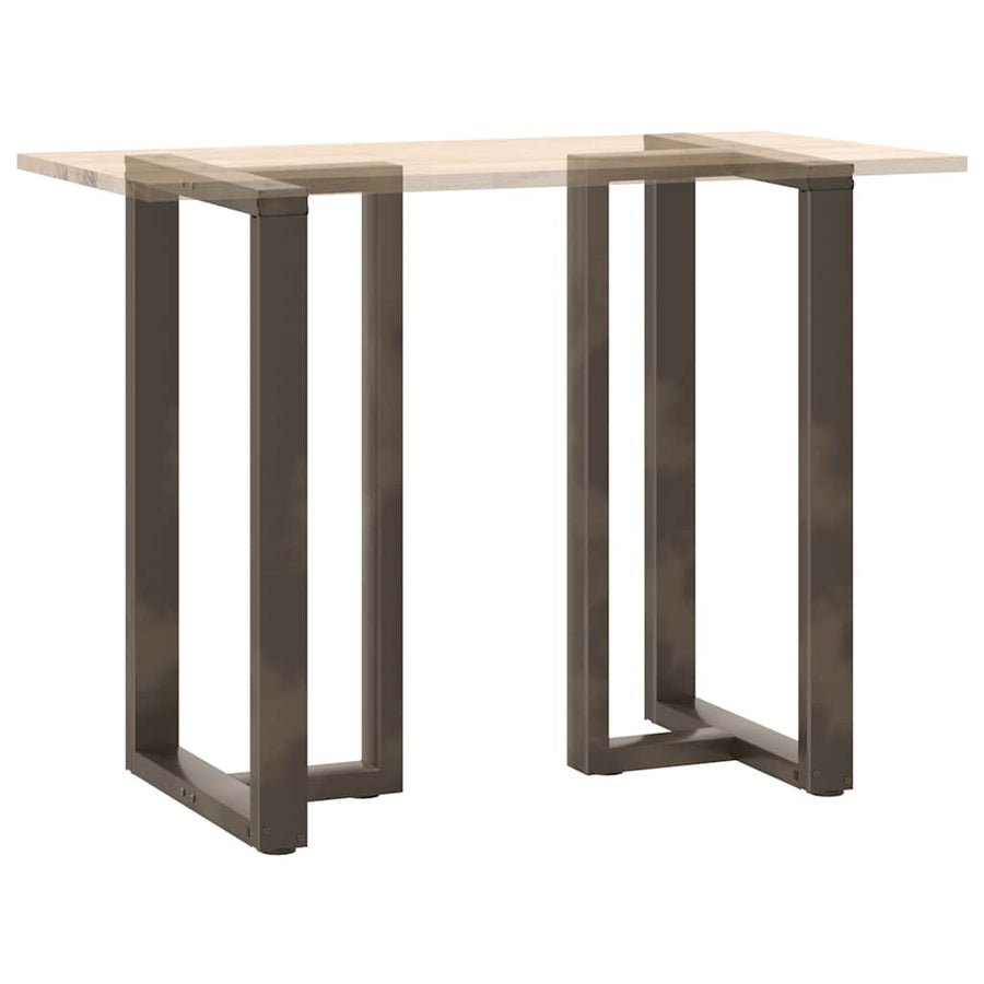 Bartafelpoten T-Vormig Staal Naturel 60 x 35 x (100-101) cm