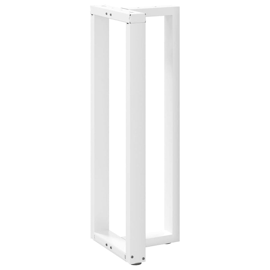 Bartafelpoten 2 st T-vormig 40x35x(111-112) cm staal wit