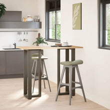Bartafelpoten T-Vormig Staal Naturel 40 x 35 x (110-111) cm