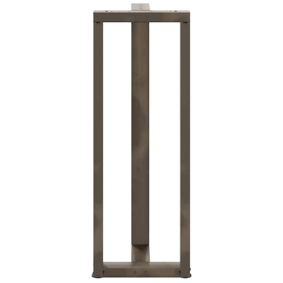 Bartafelpoten T-Vormig Staal Naturel 40 x 35 x (110-111) cm