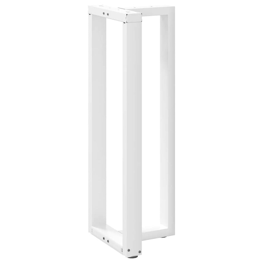 Bartafelpoten 2 st T-vormig 50x35x(111-112) cm staal wit