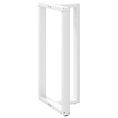 Bartafelpoten 2 st T-vormig 60x35x(111-112) cm staal wit