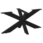 Salontafelpoot spider 98x58x42 cm staal zwart