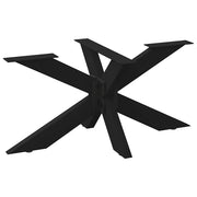 Salontafelpoot spider 98x58x42 cm staal zwart