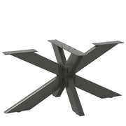 Salontafelpoot spider 98x58x42 cm staal antraciet