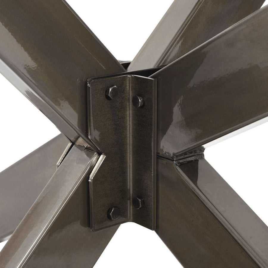 Salontafelpoot Spider Vorm Staal 98 x 58 x (42-43) cm Naturel
