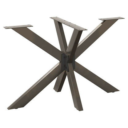 Eettafelpoot Spider Vorm Staal 120 x 68 x (72-73) cm Naturel