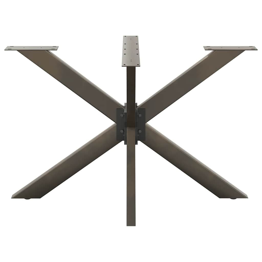Eettafelpoot Spider Vorm Staal 120 x 68 x (72-73) cm Naturel