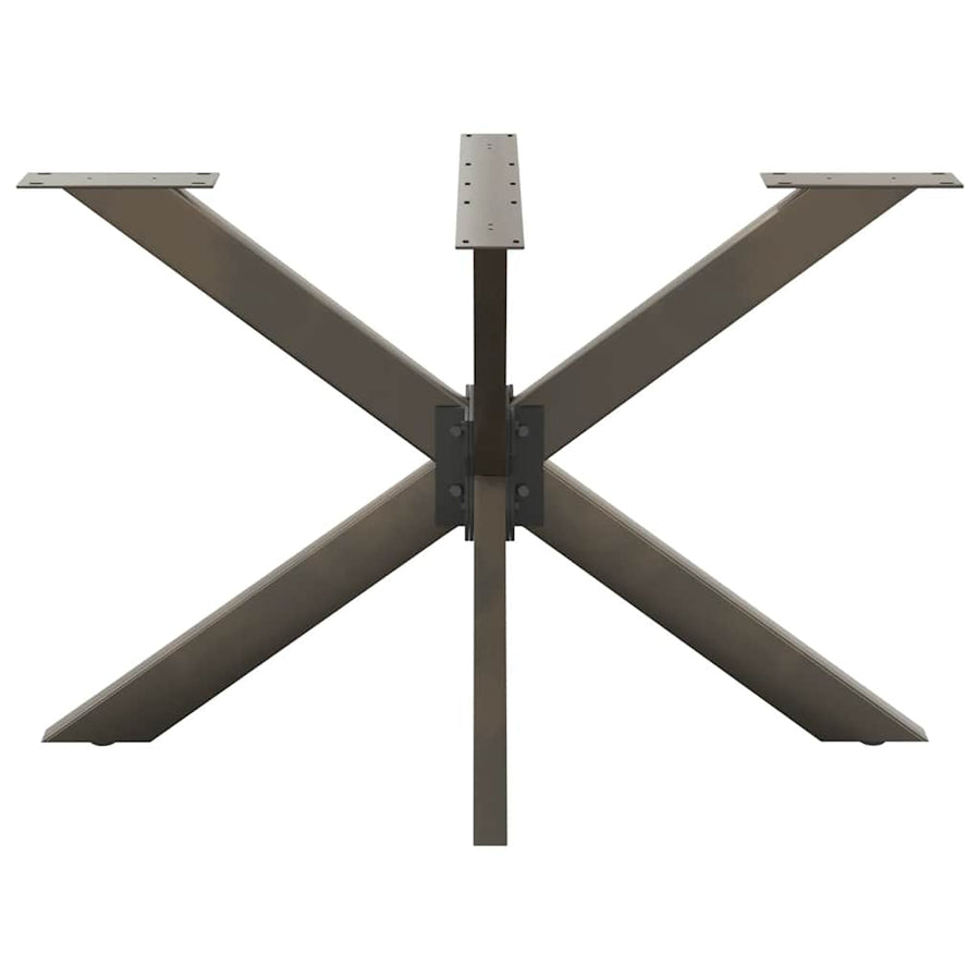 Eettafelpoot Spider Vorm Staal 120 x 68 x (72-73) cm Naturel