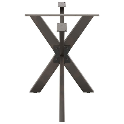 Eettafelpoot Spider Vorm Staal 120 x 68 x (72-73) cm Naturel