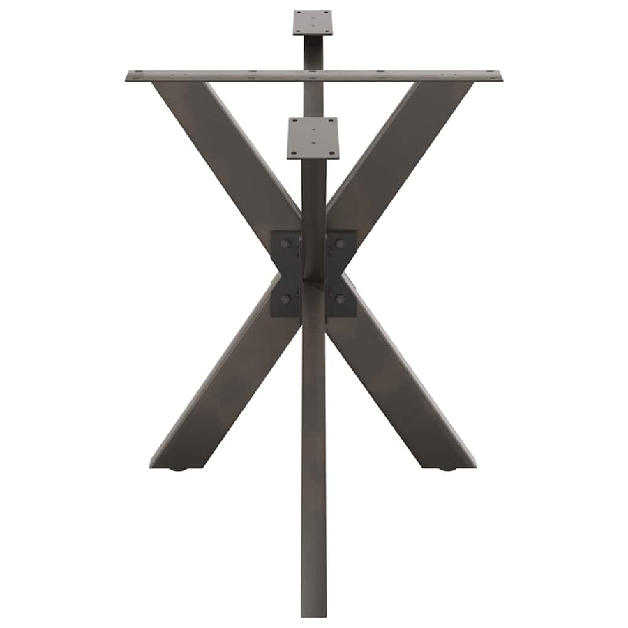 Eettafelpoot Spider Vorm Staal 120 x 68 x (72-73) cm Naturel