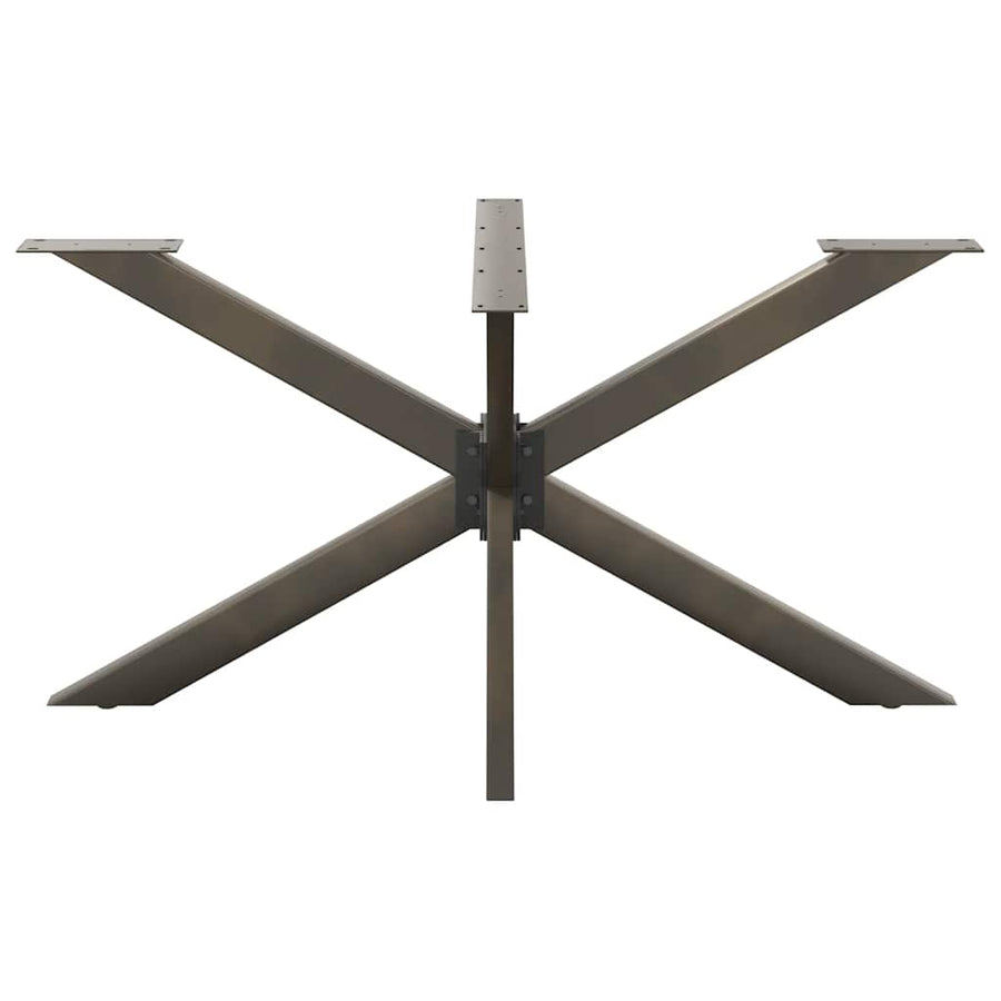 Eettafelpoot Spider Vorm Staal 150 x 78 x (72-73) cm Naturel