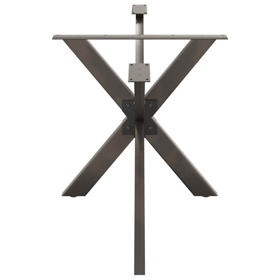 Eettafelpoot Spider Vorm Staal 150 x 78 x (72-73) cm Naturel