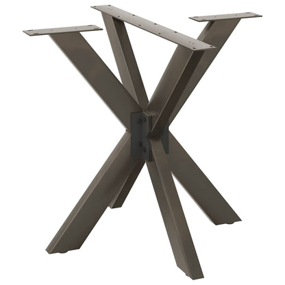 Eettafelpoot Spider Vorm Staal 85 x 85 x (72-73) cm Naturel