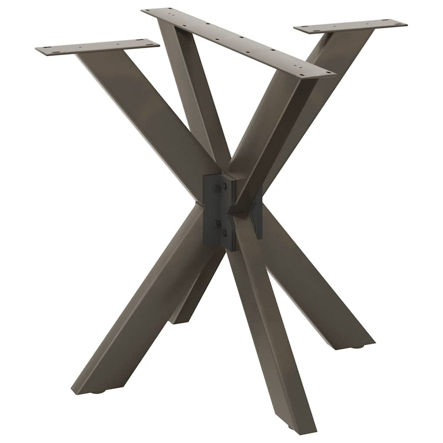 Eettafelpoot Spider Vorm Staal 85 x 85 x (72-73) cm Naturel